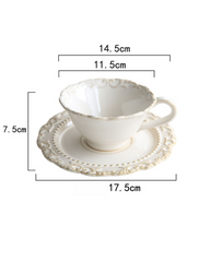 French Baroque Vintage Dinnerware Set