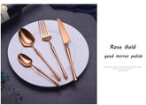 Luxury dining utensils