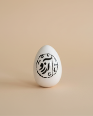 Hand Painted Nowruz Haft Seen Decorative Egg – Calligraphy Edition