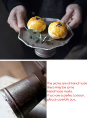 Retro Iron Tray & Stand – Vintage Elegance for Modern Living