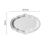 Creativity Irregular Ceramic Plate