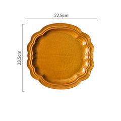 Creativity Irregular Ceramic Plate