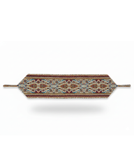 Artisan Persian printed belt with adjustable ties