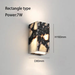 Nordic Italian marble wall lamp