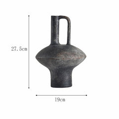 Wabi-Sabi Minimalist Ceramic Vase – Individually Handcrafted