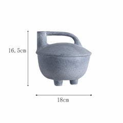 Wabi-Sabi Minimalist Ceramic Vase – Individually Handcrafted