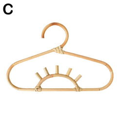 Rattan Kids Hanger – Countryside Style for Charming Closet Organizatio