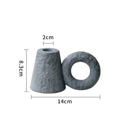 sculptural candle holder