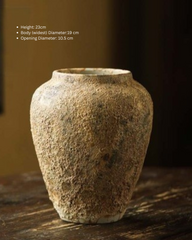 ceramic & porcelain vase medium size