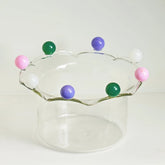 cute glass ice cream cup modern table styling