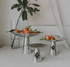 hammered copper stand