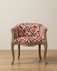 Louvre Antique Solid Wood Tufted Armchair