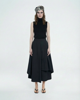 statement layered skort