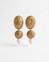 Papier-Mâché Statement Earrings