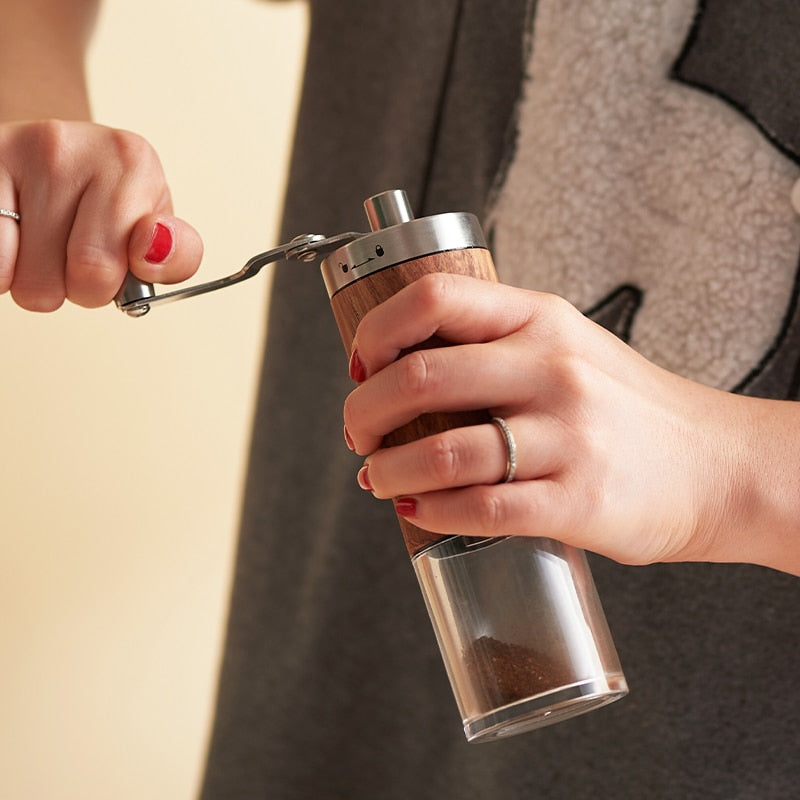 Elegant pepper and coffee grinder