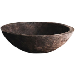 Hand-Carved Natural Wood Bowl – Organic & Timeless Elegance