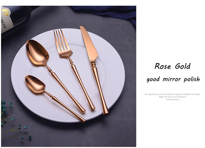 Luxury dining utensils