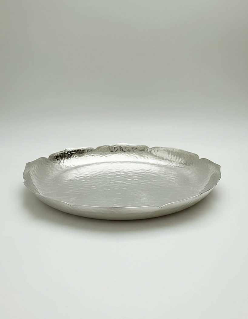 Golab Handcrafted Hammered Copper Tray