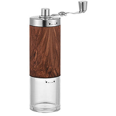 Multi-purpose manual spice grinder with ergonomic handle