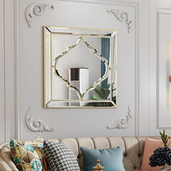 Modern square wall mirror