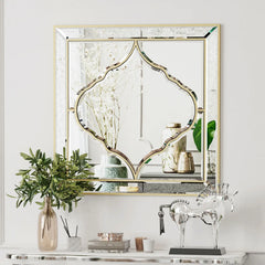Modern square wall mirror