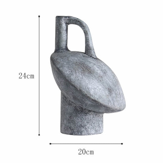 Wabi-Sabi Minimalist Ceramic Vase – Individually Handcrafted