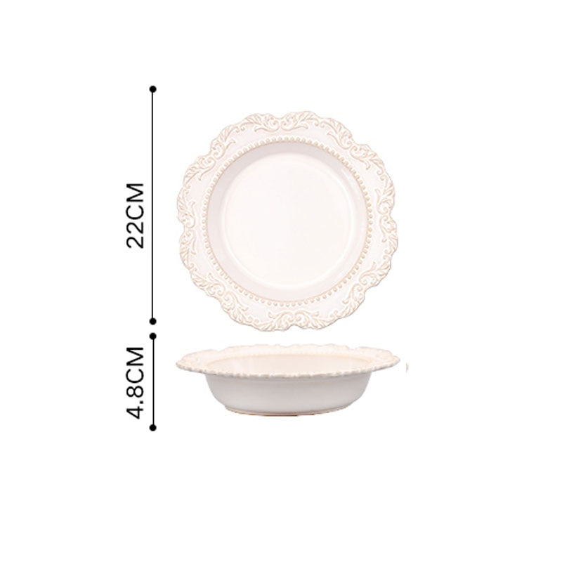French Baroque Vintage Dinnerware Set