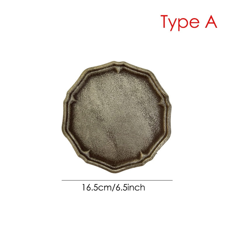 Retro Iron Tray & Stand – Vintage Elegance for Modern Living