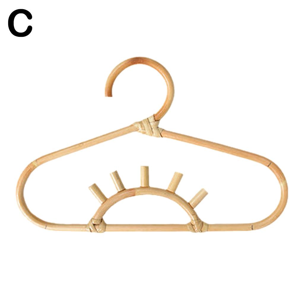 Rattan Kids Hanger – Countryside Style for Charming Closet Organizatio