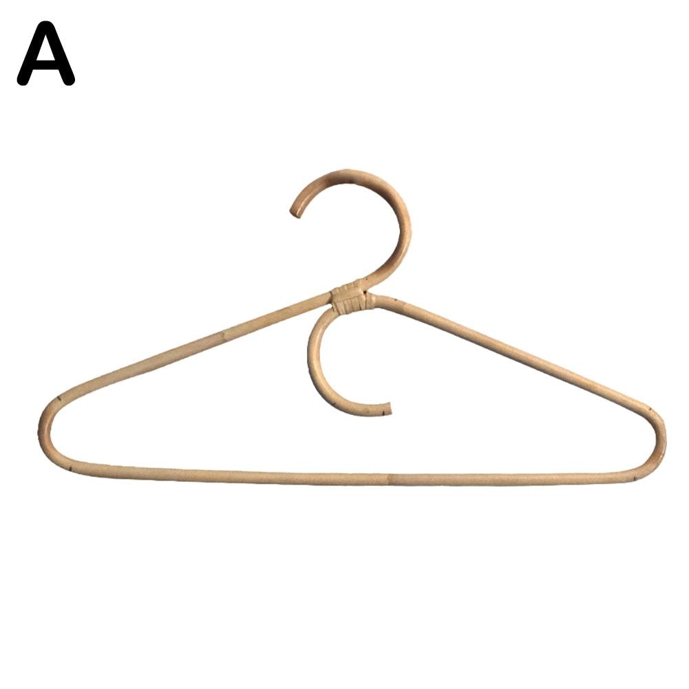 Wooden countryside-style baby hangers