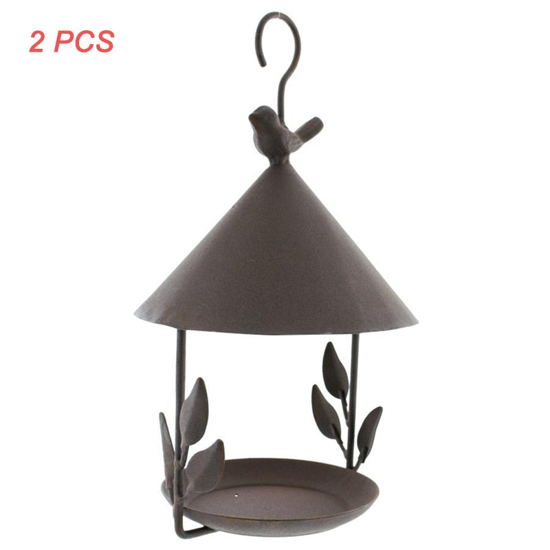 Close-up of decorative hanging bird feeder