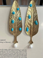 Statement Pearl Earrings 