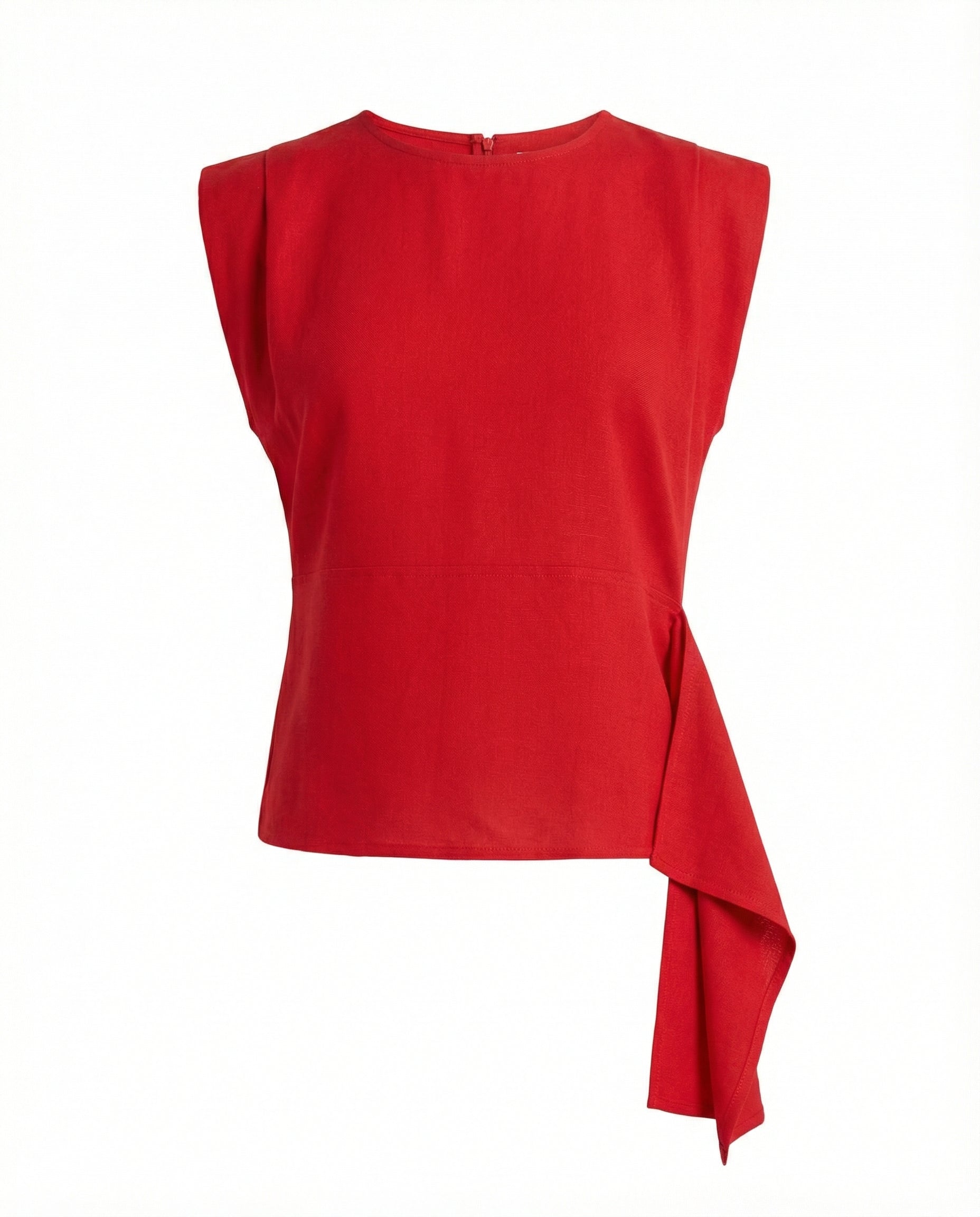 Sculpted Ease Free Size Linen Top