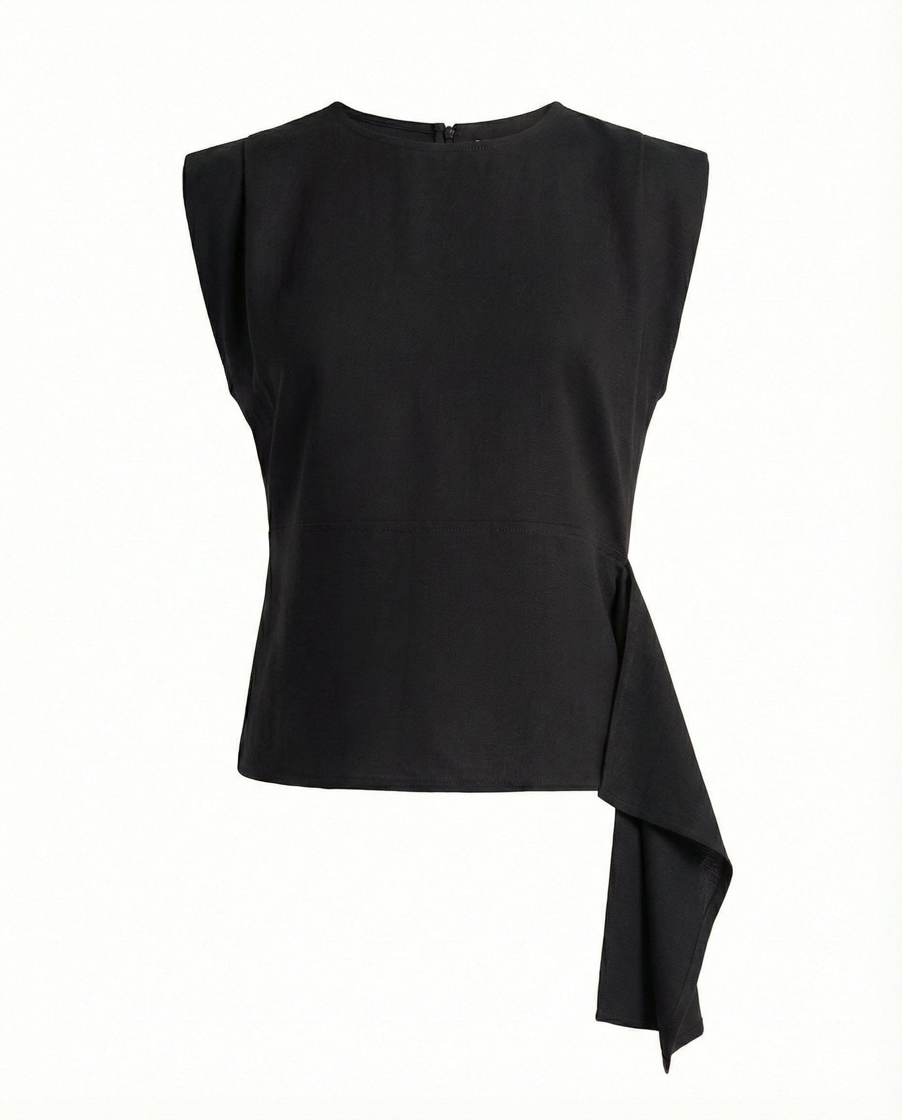 Sculpted Ease Free Size Linen Top