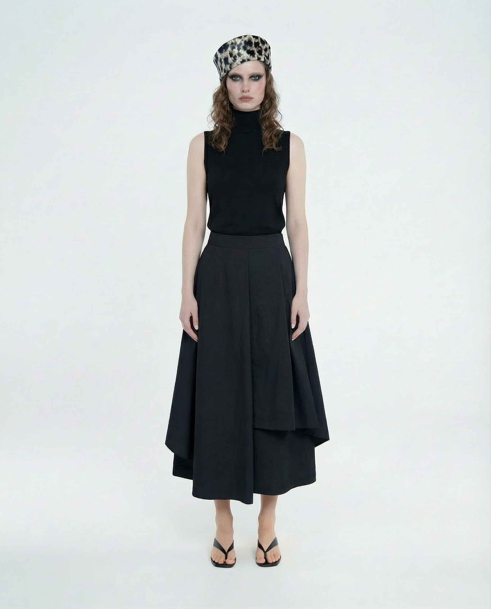 statement layered skort