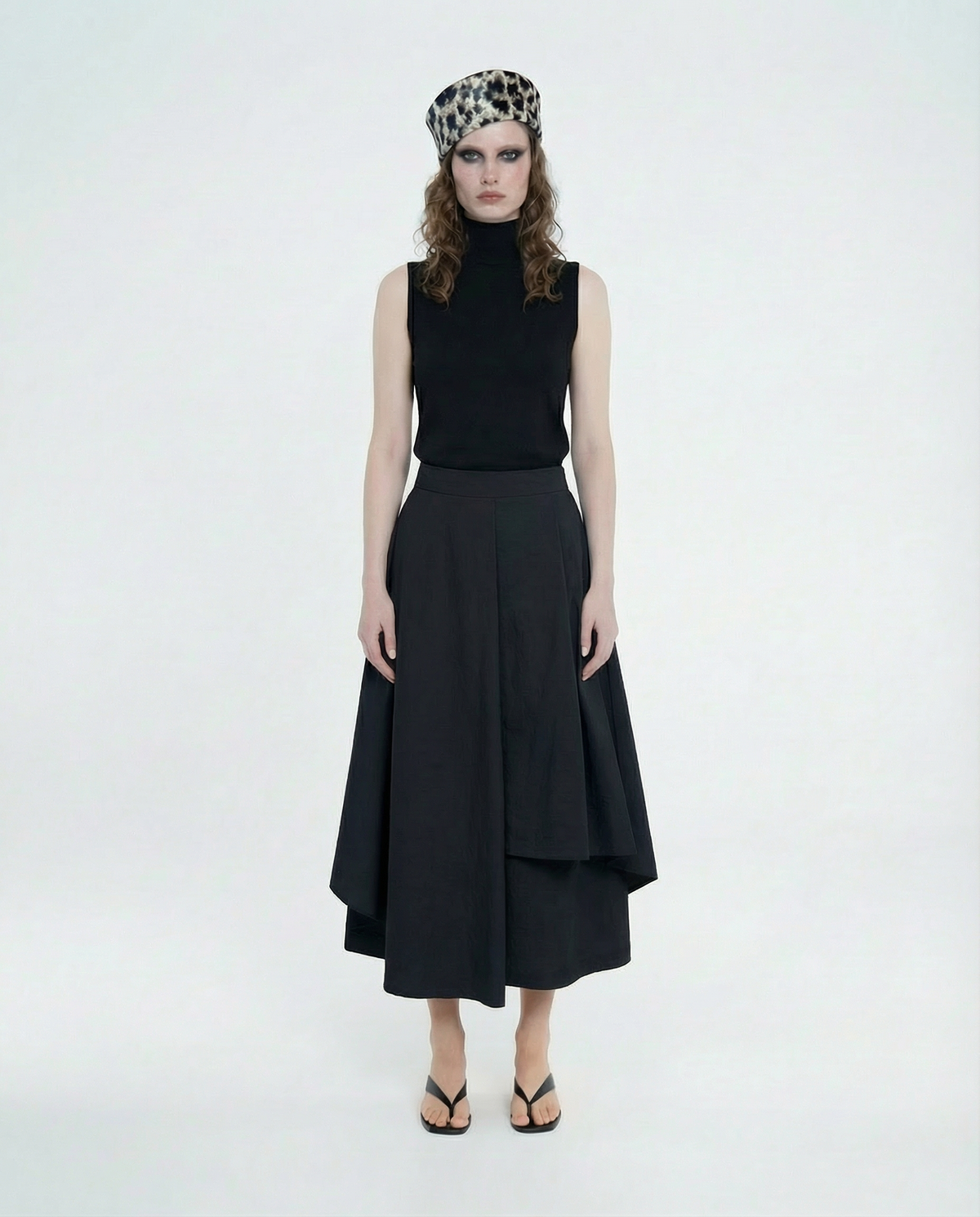 statement layered skort