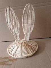 Eco-friendly decorative rattan basket with pocket