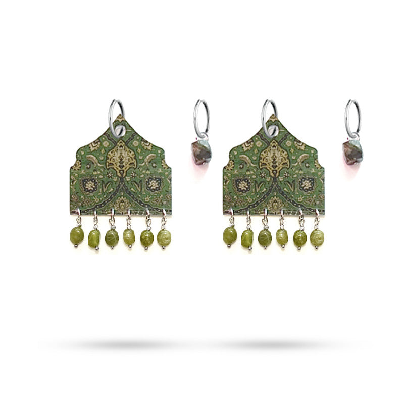 Lightweight art jewelry inspired by Persian architecture