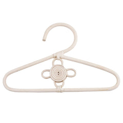 Set of rattan hangers with playful designs