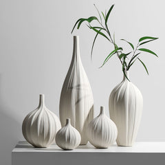 Modern ceramic vases